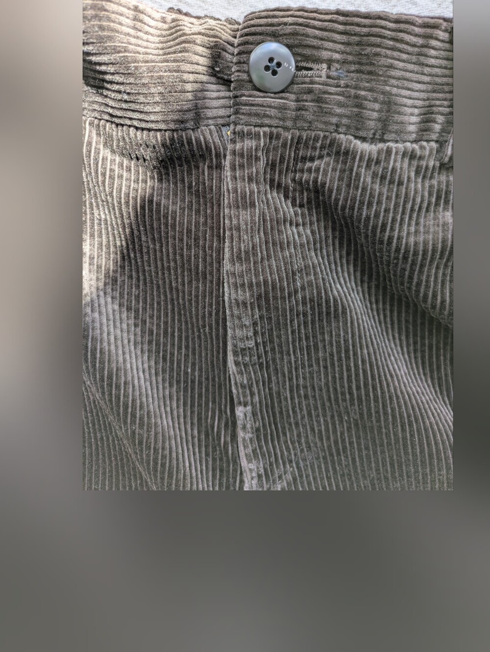 Nicholson & Nicholson Corduroy Cropped pants - Picture 3 of 7